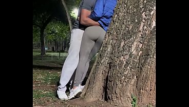 "Look at the guy fucking me in your car, you cuckold" - Personal trainer with a big dick fucks the naughtiest married woman in Brazil in front of her cuckold husband after a naughty workout in the park.