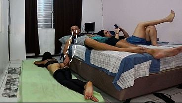 Wife had to share a room with her friend